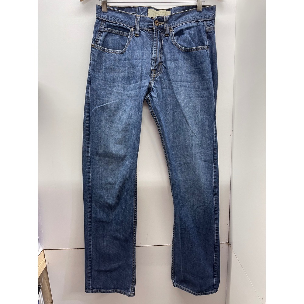 Wrangler Jeans Co Slim Straight Medium Wash Denim Jeans 29x32 92MCWFF